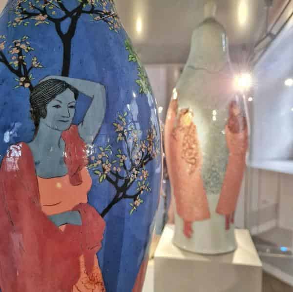 In der Ausstellung