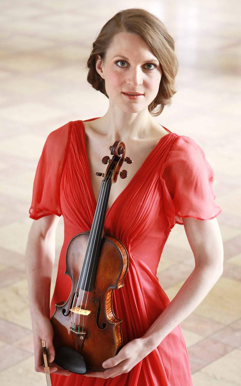 Die Violinistin Tanja Becker-Bender gibt ihr Konzert am 1. August