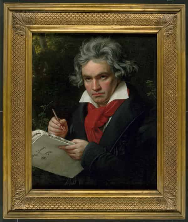 Beethoven-Portait von Joseph Karl Stieler, 1820