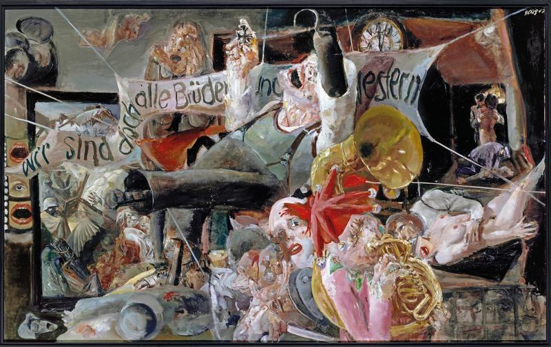 Bernhard Heisig, Beharrlichkeit des Vergessens, 1977