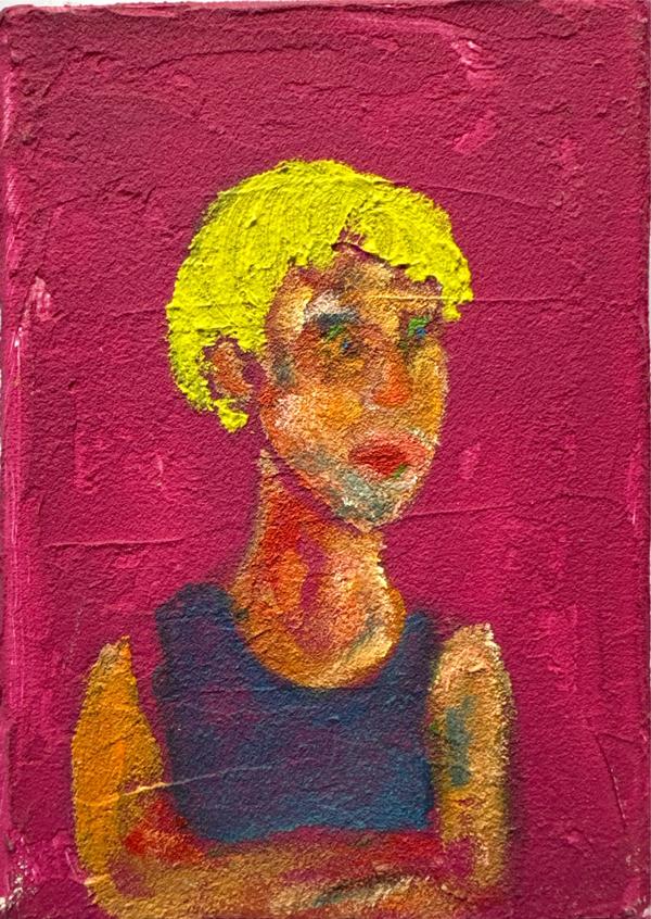 Norbert Beck, A.N., Acryl auf Leinwand, 2000