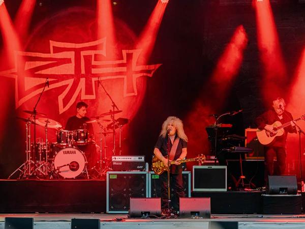 Barclay James Harvest stehen am 6. März im Löwensaal auf der Bühne