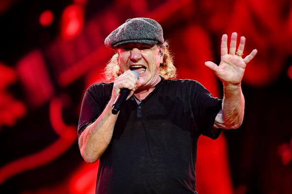 AC/DC-Frontmann Brian Johnson auf dem Zeppelinfeld in Nürnberg
