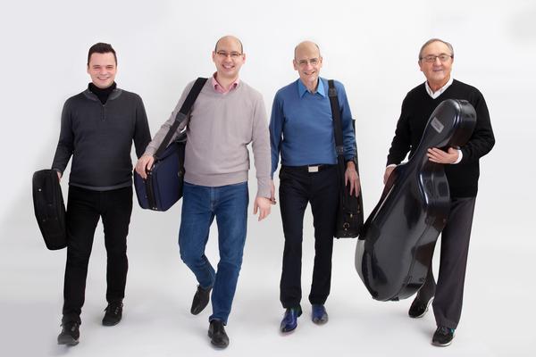 Das Bamberger Streichquartett präsentiert ein vielfältiges Programm beim Frühling in Schloss Seehof