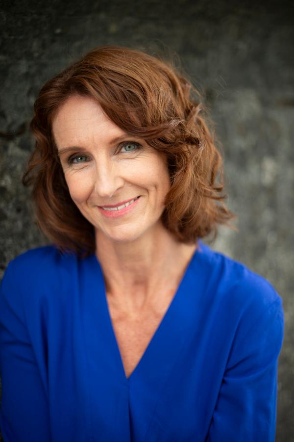 Anja Jonuleit ist beim Lesefestival vor Ort