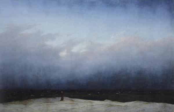 Caspar David Friedrich (1774–1840) Der Mönch am Meer, 1808–1810 Öl auf Leinwand, 110 x 171,5 cm Staatliche Museen zu Berlin, Alte Nationalgalerie 