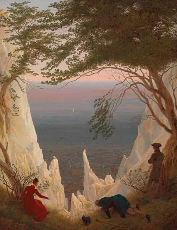 Caspar David Friedrich (1774–1840) Kreidefelsen auf Rügen, 1818 Öl auf Leinwand, 90 x 70 cm Kunst Museum Winterthur, Stiftung Oskar Reinhart 