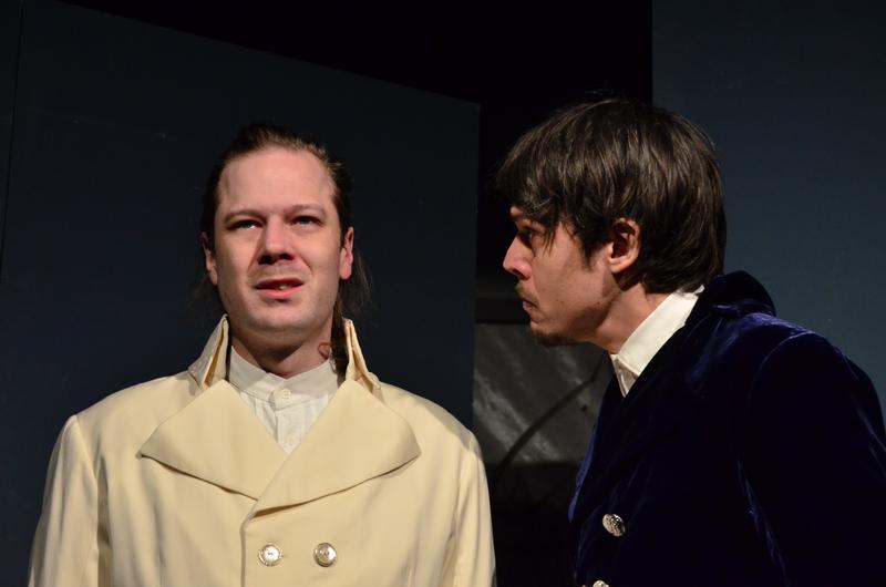 Probenfoto „Caspar Hauser oder Die Trägheit des Herzens“: Yannick Rey, Jonas Stüdemann