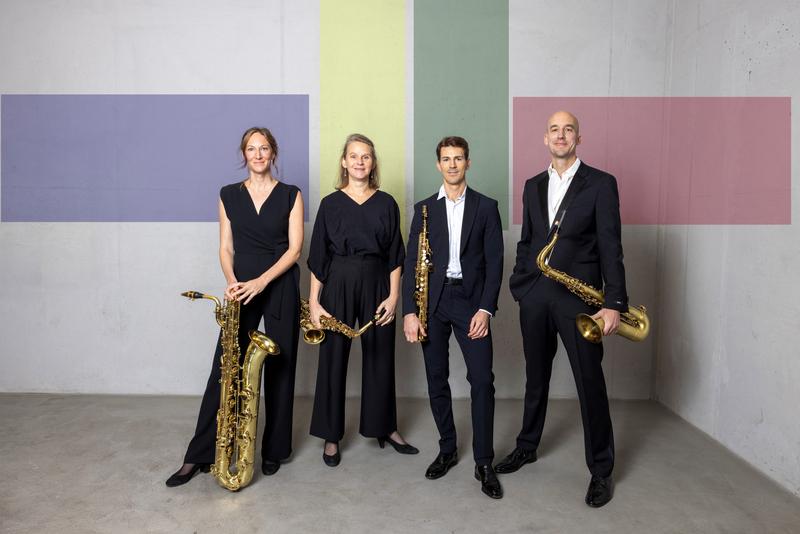 Das renommierte Saxophonquartett clair-obscur kommt am 28. Februar