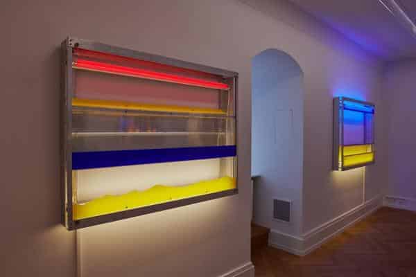 Reiner Bergmann, Flair I, 1994, Leihgabe des Künstlers, und Flair III, 1994/1998, Sammlung Kunstvilla 