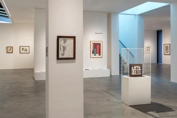 Blick in die Ausstellung Pablo Picasso - Sammlung Klewan