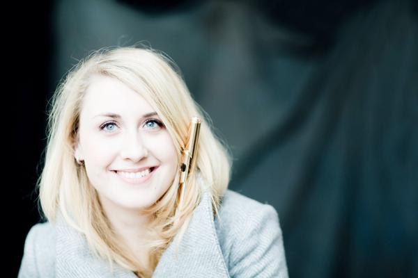 Die Solo-Flötistin der Bamberger Symphoniker und ARD-Preisträgerin Daniela Koch
