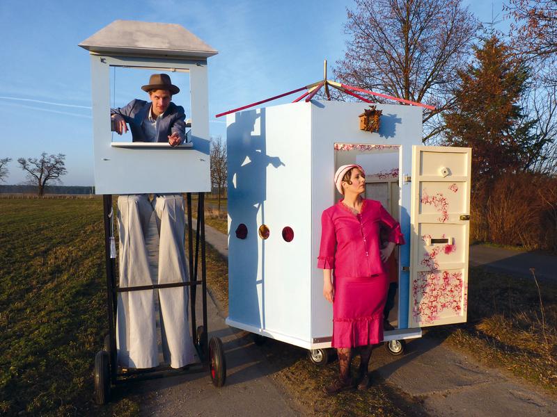 Die Ansbacher Puppenspiele zeigen &bdquo;Das Lobb&uuml;ro&ldquo;