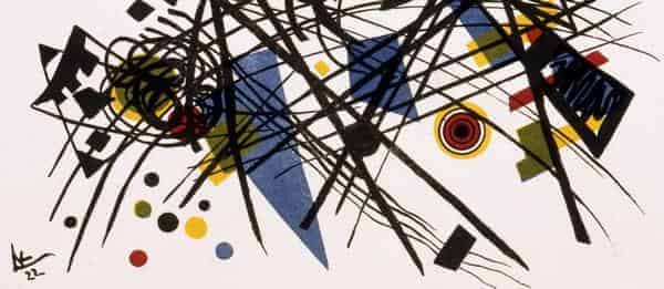 Wassily Kandinsky, Komposition (Detail), 1922, Lithografie