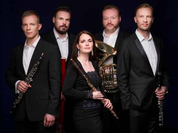 Das Carion-Bläserquintett wartete beim Musikverein Bamberg mit innovativen Ideen auf