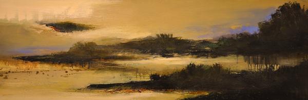 Denis Juli: Lebensräume, 2008, Öl/Lw