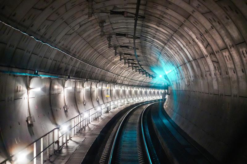 Der Tiergartentunnel in Berlin