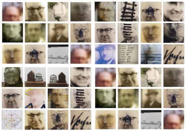 Jürgen Hochmuth: Vaterhaus 3.0 – Schatten des Erinnerns oder Schemen des Verschwindens, 2018-2021, 60 Fotografien mit Überzeichnungen, Überblendungen, Collage, je 21 x 29,7 cm