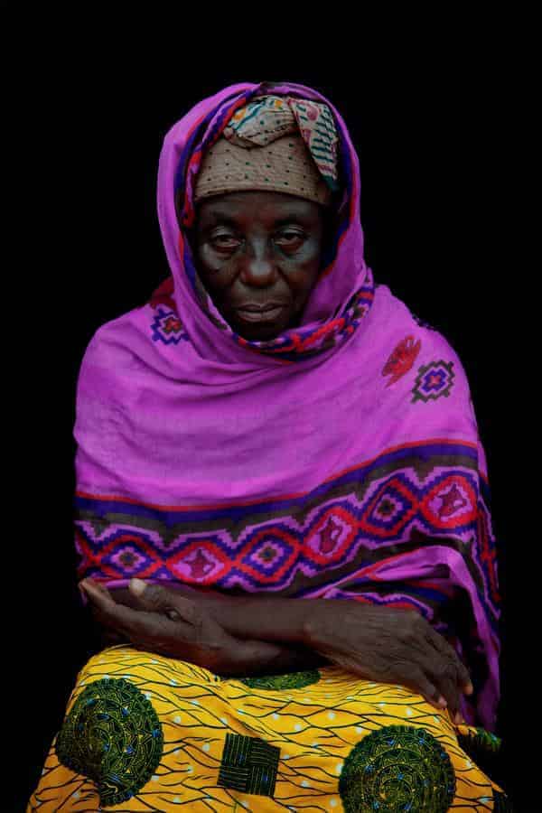 Habiba Abukari aus Pong Tamale,  Im Camp von Gambaga