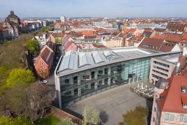 Luftaufnahme Neues Museum Nürnberg
