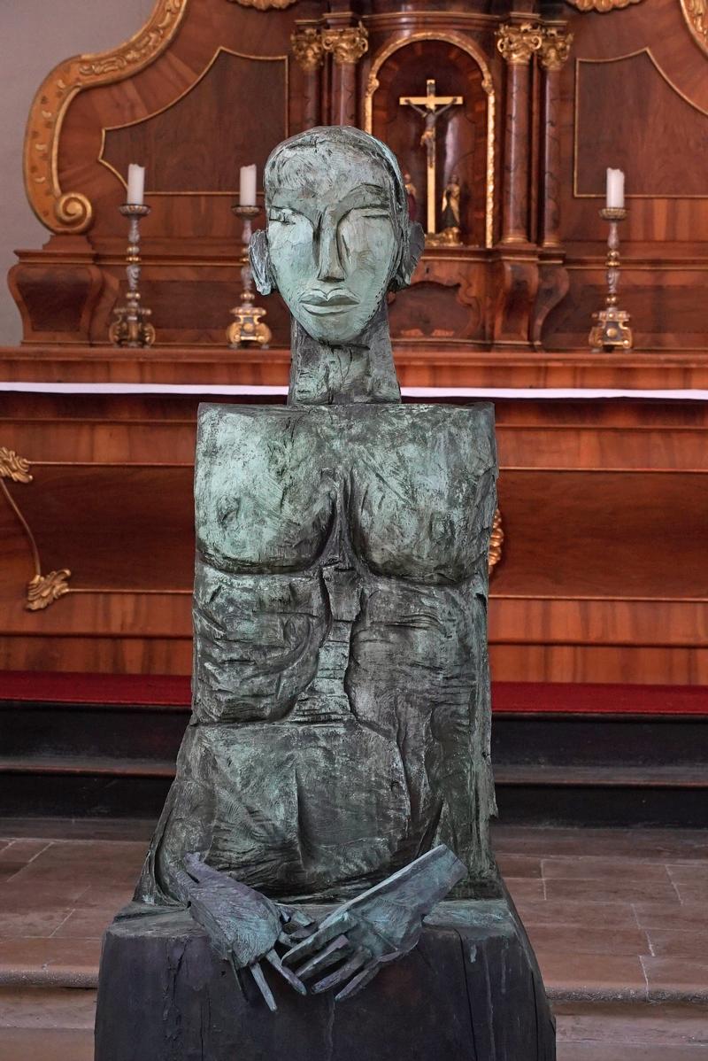 Skulptur in der Kapuzinerkirche Dinkelsbühl