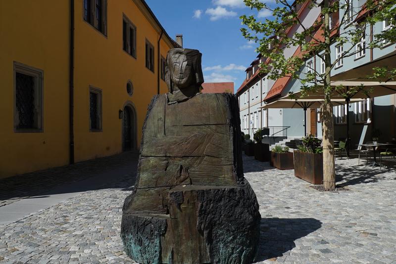 „Gordian V“ vor der Schranne in Dinkelsbühl