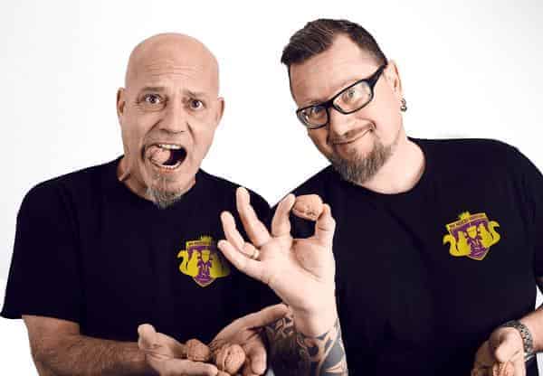 Das Comedy-Duo Mundstuhl kommt nach Roth