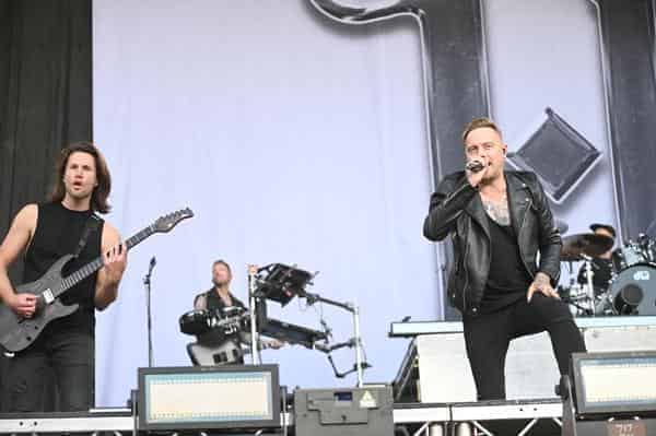 The Architects: Metalcore aus England. Frontmann Samuel David Carter und Co. rockten ordentlich