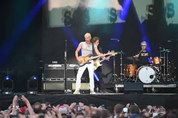 Sting überzeugte die Massen auf dem Coburger Schlossplatz