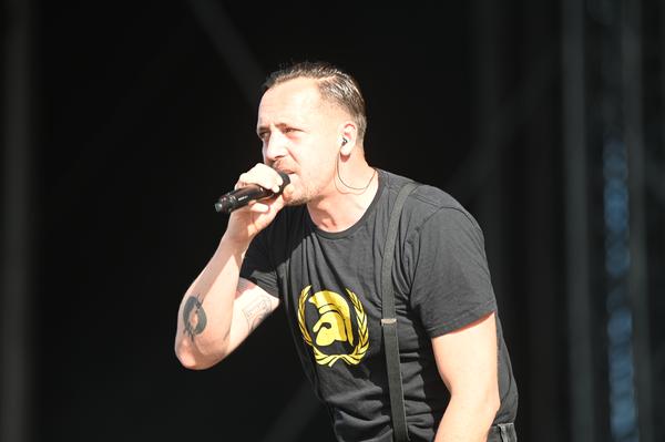 Danger Dan, hier beim Highfieldfestival 2024, und seine Antilopen Gang versprechen Partystimmung pur