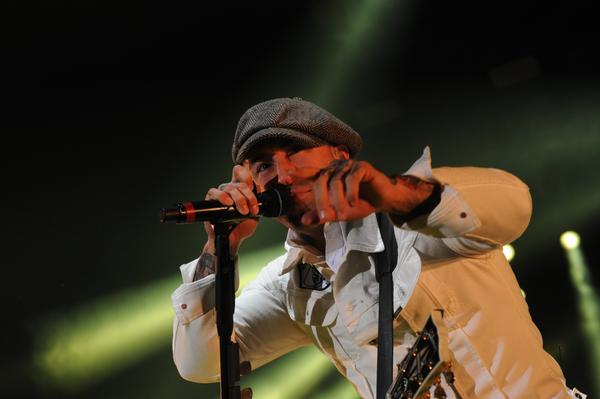 Broilers-Frontmann Sammy Amara und seine Mitstreiter rocken am Freitag bei Rock im Park.
