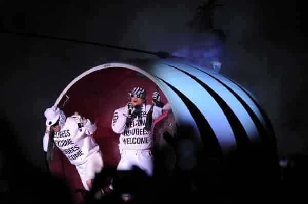 Sascha Reimann alias Ferris MC, hier mit seiner früheren Band Deichkind in der Bamberger Arena, kommt gleich zweimal nach Franken