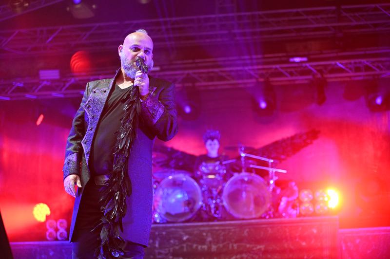 Mono Inc. und Frontmann Martin Engler überzeugten auf der Plassenburg in Kulmbach.