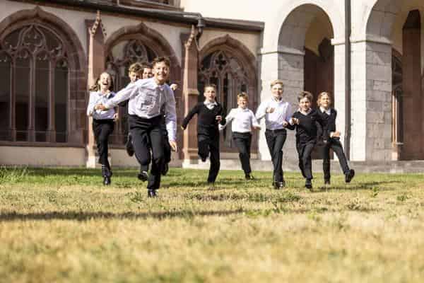 Die Kantorei bei einer Freizeit der DSK Würzburg