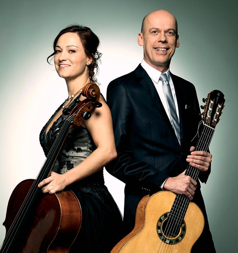 Das Duo Esculando spielt am 29. Mai in Schloss Seehof