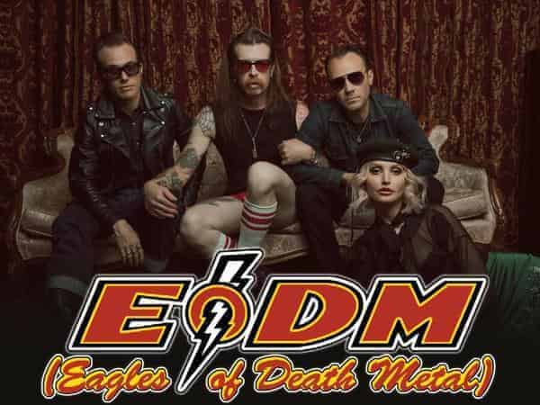 Die Eagles of Death Metal: Guter Stonerrock und düstere Erinnerungen
