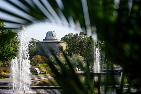 Der egapark in Erfurt