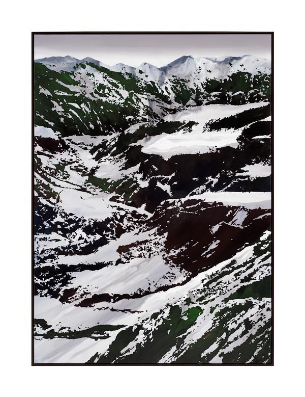 Sven Drühl, S.D.J.M, 2024, 180 x 130 cm