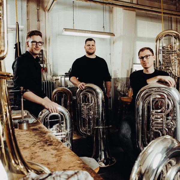 Das Trio 21meter60 spielt im Schüttbau Rügheim