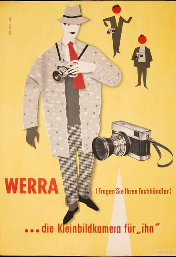 Siegfried Kraft u. Hanna Leitner- Werra die Kamera für Ihn