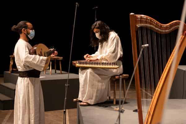 Abdalhadi Deep und Laila Mahmoud