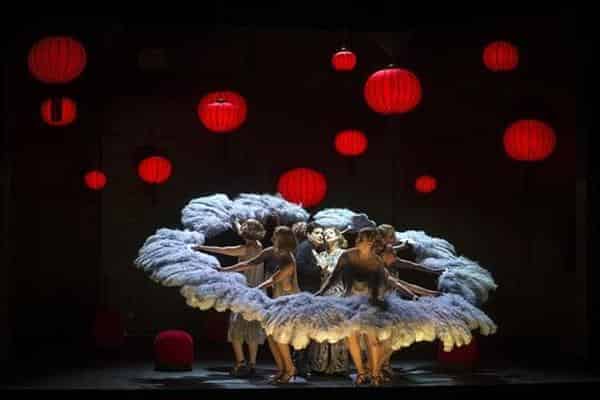 Szene aus der Operette "Frühlingsstürme", inszeniert von Barry Kosky