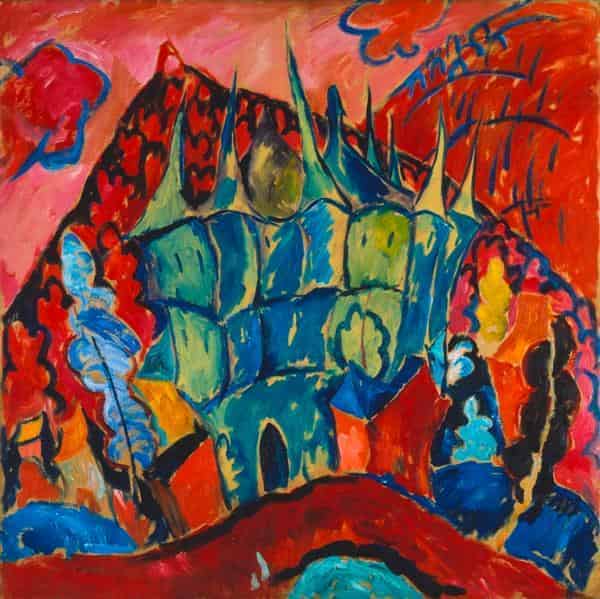 Walter Ophey, Walter, Rathaus im Sauerland, um 1920