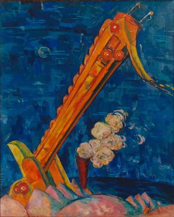 Walter Ophey, Bagger, um 1924