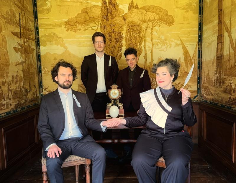 „Farben für Annette von Droste-Hülshoff“ mit Andris Meinig, Philip Frischkorn, Philipp Scholz und Nora Gomringer