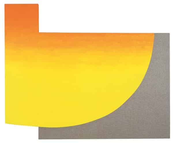 Rupprecht Geiger,  Geist und Materie 3, 2003, Acryl auf LW, 142 x 173 x 5 cm