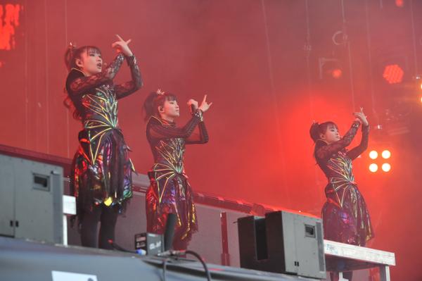 Babymetal wussten auf der kleinen Bühne zu überraschen