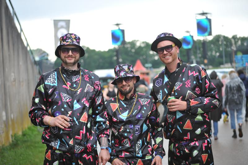 Festivalteilnehmer bei Rock im Park