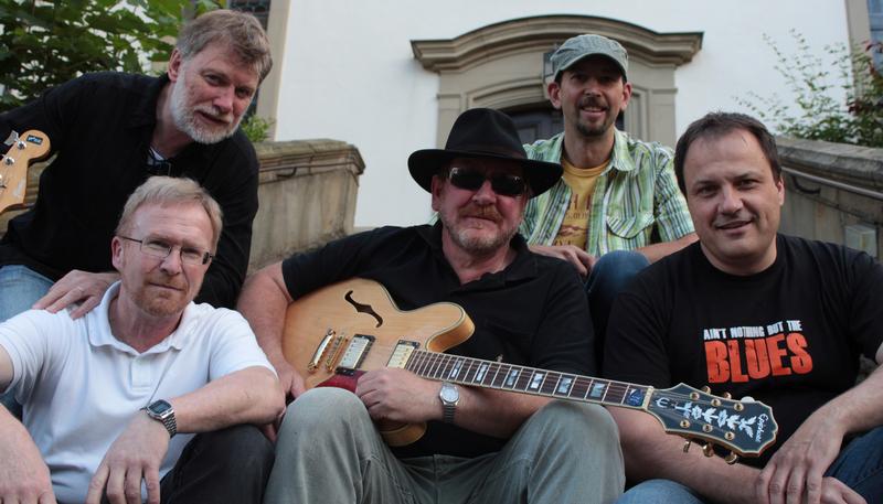 Die The Flat Head Blues Gang spielen bei der Geldersheimer Blues-Night