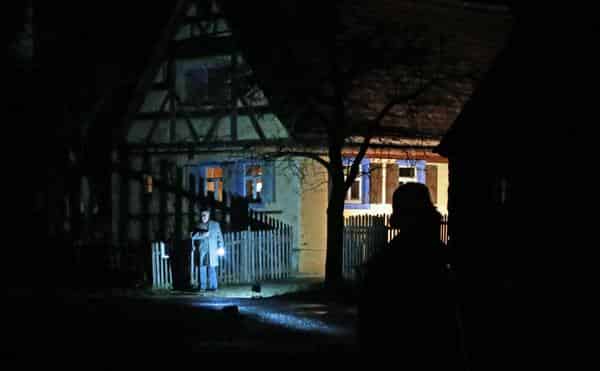 Szeneneindrücke des Winterwandeltheaters im Fränkischen Freilandmuseum Bad Windsheim